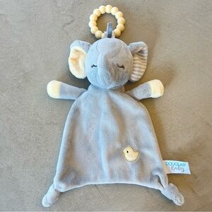Douglas‎ Baby Elephant Lovey Teether in Gray and Cream